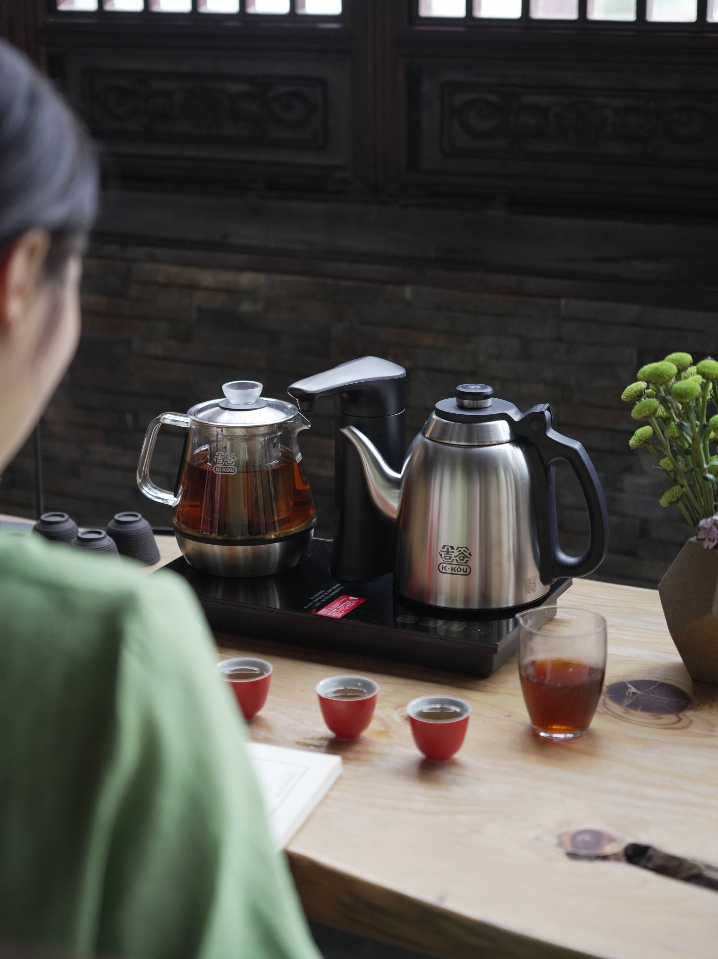的喝茶口味！待客聚会体面又简单方便凯发·k8国际烧水煮茶照顾不同人(图7)